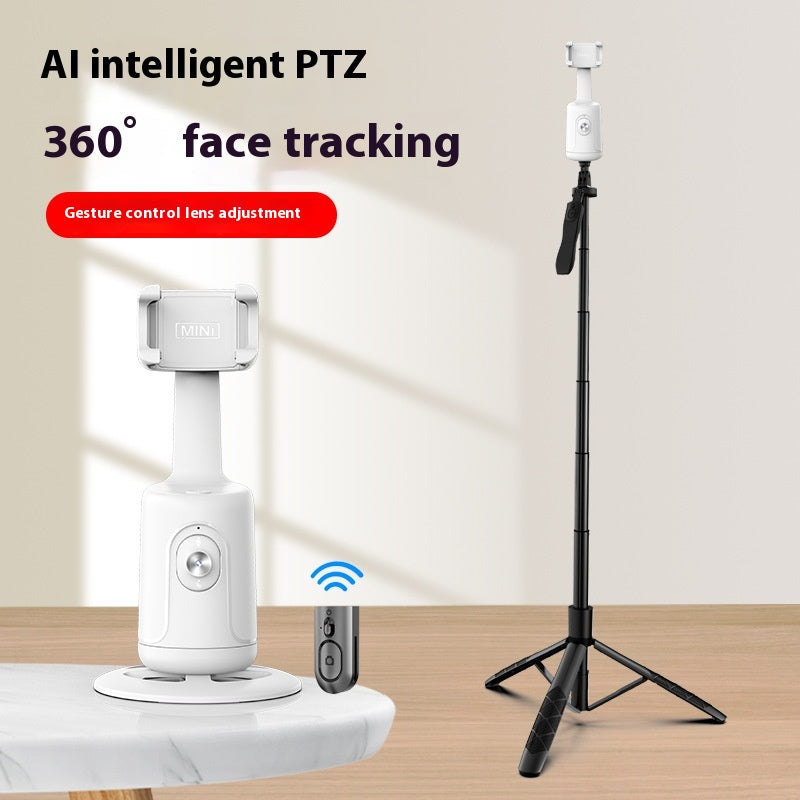 Gimbal 360 con Seguimiento Facial Kuro - P01Soporte Edición blanco