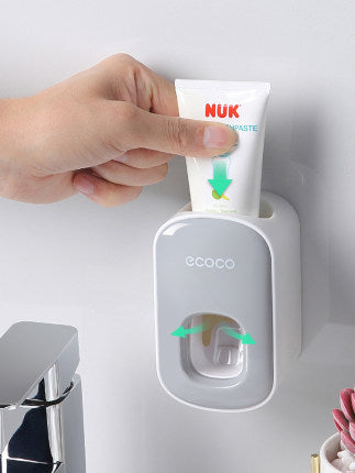 Dispensador de Pasta de Dientes Kuro - Gris