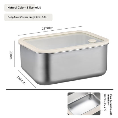 Tarros Herméticos de Acero Inox Kuro - imagen 5