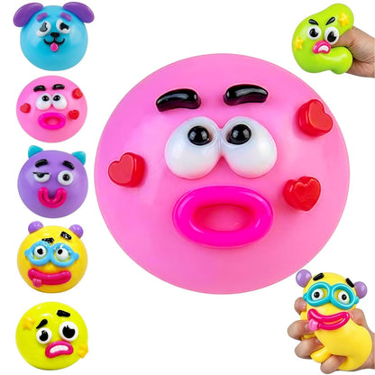 Squishy Antiestrés Cara Divertida Kuro - imagen 3