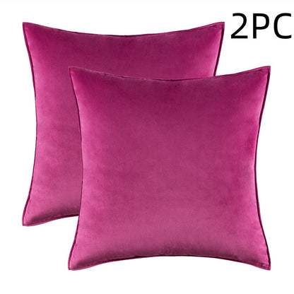 Funda de Cojín de Terciopelo Rosa Kuro - imagen 8