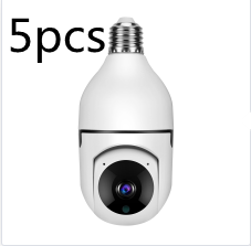 Cámara WiFi Bombilla 360 Kuro - YIIOT 2 millones 5 uds visión nocturna infrarroja 5GWiFi