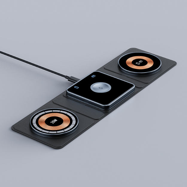 Cargador Magnético Plegable 3 en 1 Kuro - imagen 7