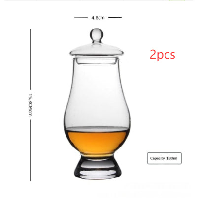 Copas de Whisky de Cristal Kuro - 2 piezas