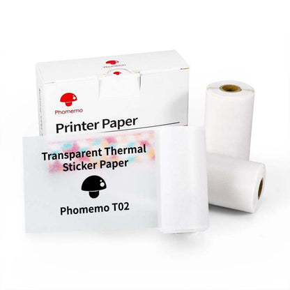 Mini Impresora Térmica Portátil Kuro - Papel transparente para impresora