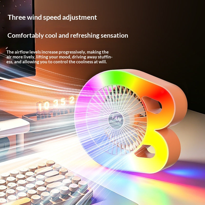 Ventilador RGB Ambiente Kuro - imagen 1