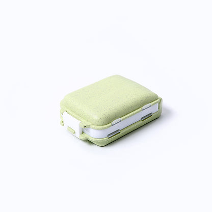 Pastillero Organizador Plegable Kuro - Verde Paja