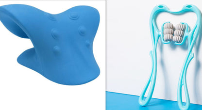 Masajeador de Cuello Manual de 6 Rodillos Kuro - Conjunto1