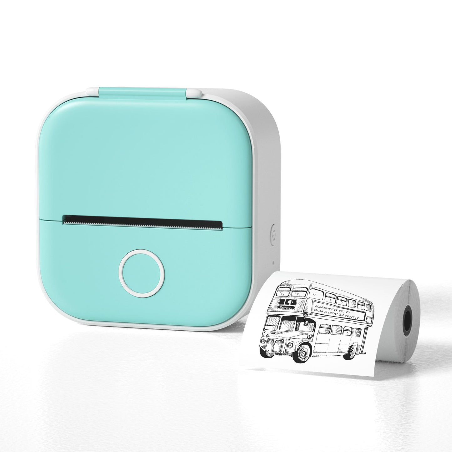 Mini Impresora Térmica Portátil Kuro - Todo verde