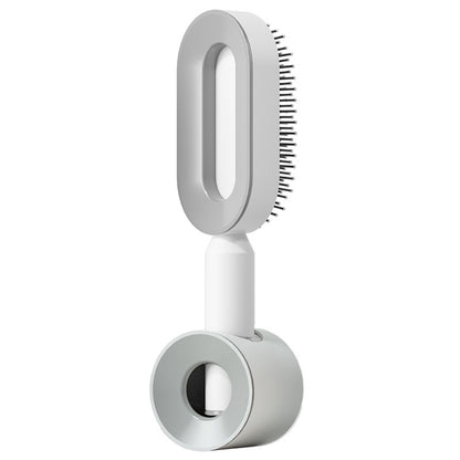 Cepillo Alisador Autolimpiante Kuro - Conjunto blanco elegante
