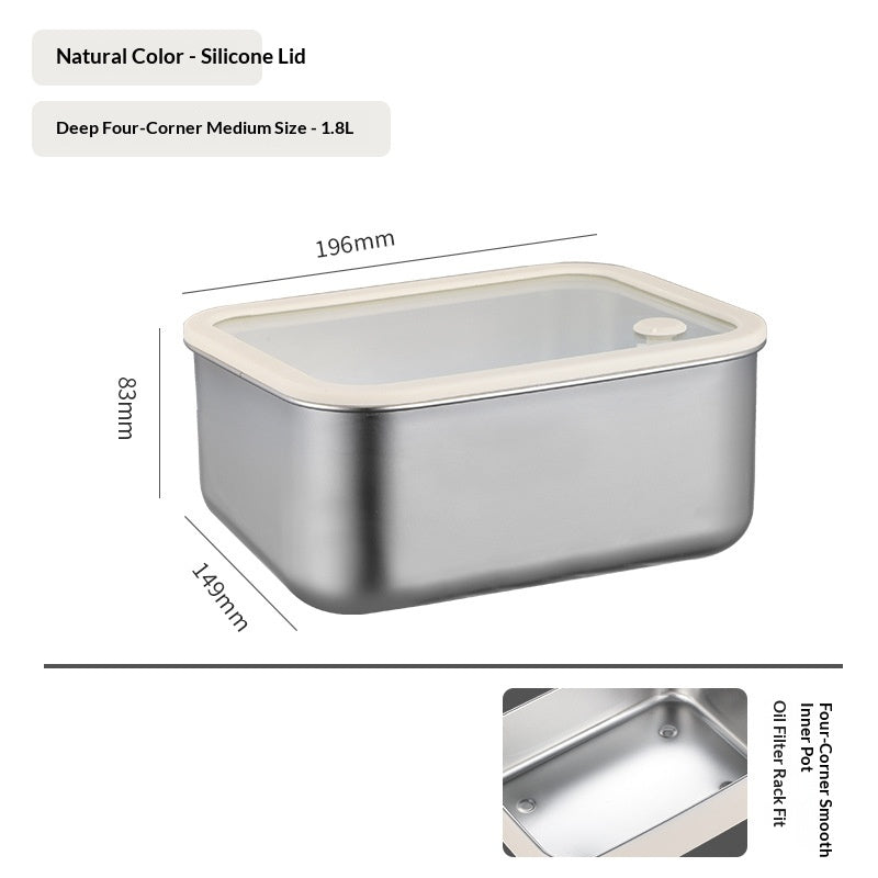 Tarros Herméticos de Acero Inox Kuro - imagen 7