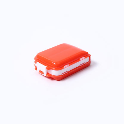 Pastillero Organizador Plegable Kuro - Naranja sólido