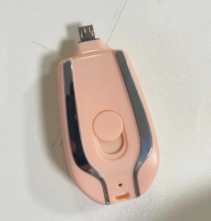 Mini Power Bank Llavero Kuro - Androide rosa