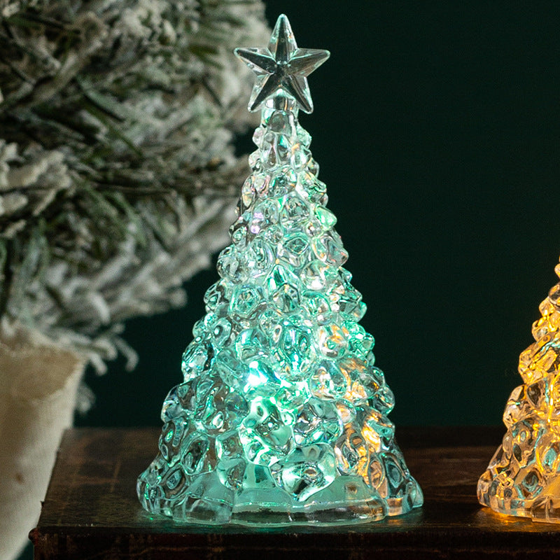 Árbol de Cristal Luminoso Kuro - Luces de colores transparentes