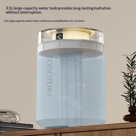 Humidificador Grande 3.5L Doble Niebla Kuro - imagen 1