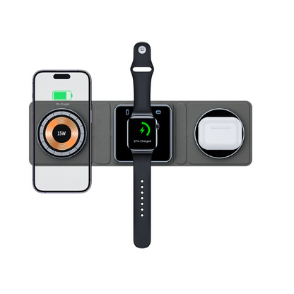 Cargador Magnético Plegable 3 en 1 Kuro - imagen 4