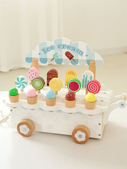 Carrito de Helados de Madera Kuro - imagen 7