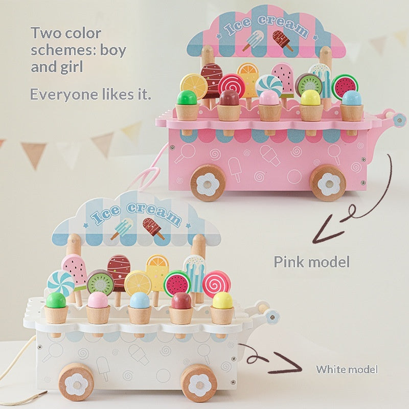 Carrito de Helados de Madera Kuro - imagen 4