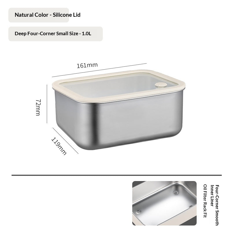 Tarros Herméticos de Acero Inox Kuro - imagen 1
