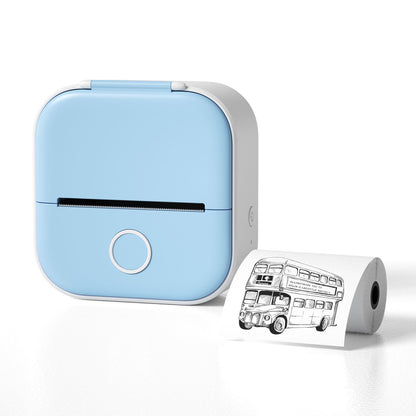 Mini Impresora Térmica Portátil Kuro - Azul
