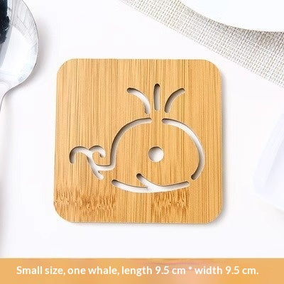 Posavasos de Madera Gato Kuro - imagen 2