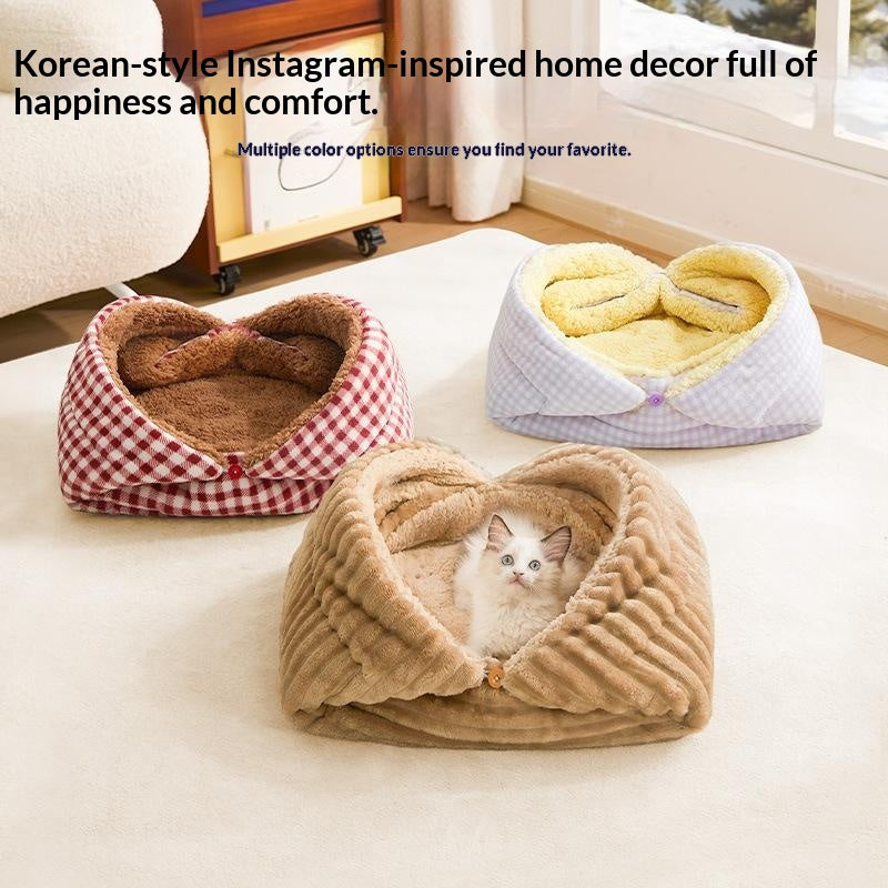 Cama Nido de Felpa para Mascotas - imagen 1