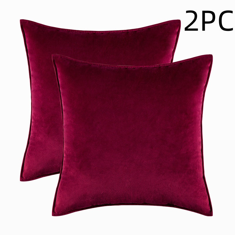 Funda de Cojín de Terciopelo Rosa Kuro - imagen 7