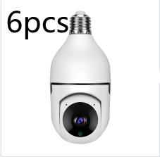 Cámara WiFi Bombilla 360 Kuro - YIIOT 2 millones de 6 piezas de visión nocturna infrarroja 5