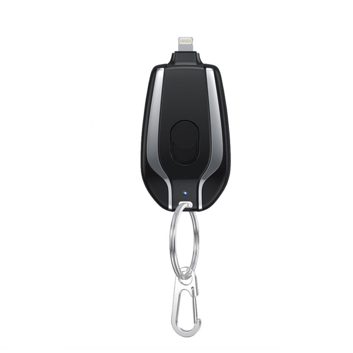 Mini Power Bank Llavero Kuro - Negro para iPhone