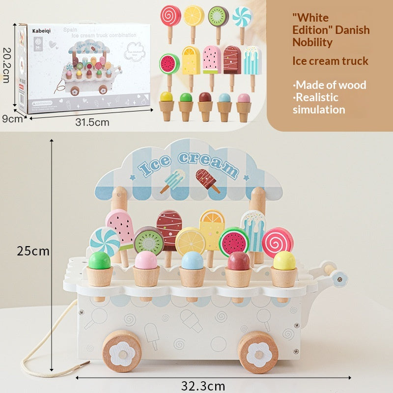 Carrito de Helados de Madera Kuro - imagen 5
