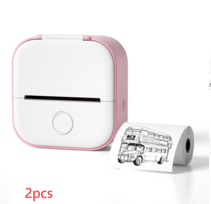 Mini Impresora Térmica Portátil Kuro - Rosa 2 piezas