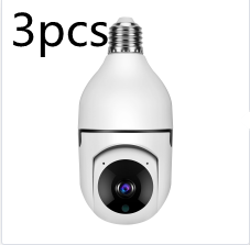 Cámara WiFi Bombilla 360 Kuro - YIIOT 2 millones de 3 piezas de visión nocturna infrarroja 5