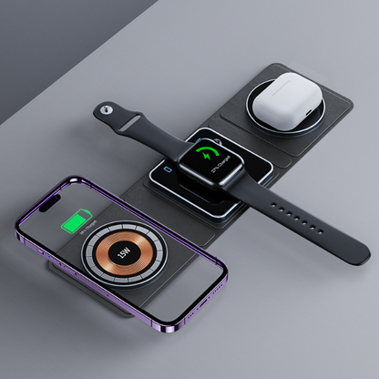 Cargador Magnético Plegable 3 en 1 Kuro - imagen 5