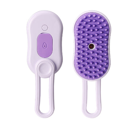 Cepillo de Vapor 3 en 1 para Mascotas Kuro - Púrpura