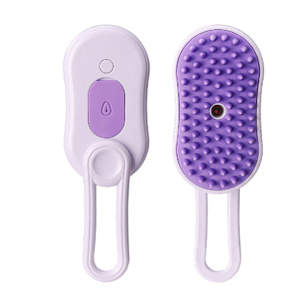 Cepillo de Vapor 3 en 1 para Mascotas Kuro - Púrpura