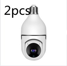Cámara WiFi Bombilla 360 Kuro - YIIOT 2 millones 2 piezas visión nocturna infrarroja 5GWiFi