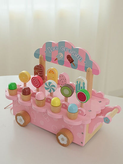 Carrito de Helados de Madera Kuro - imagen 6