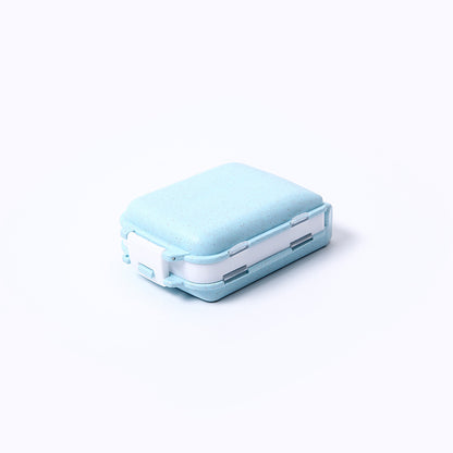 Pastillero Organizador Plegable Kuro - Azul Paja