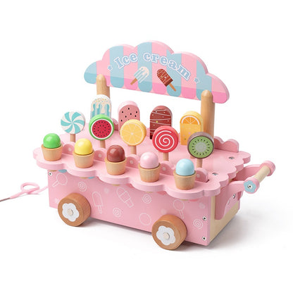 Carrito de Helados de Madera Kuro - imagen 3